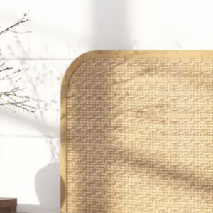 Snuggle Beds Clementine Oak and Rattan Bed